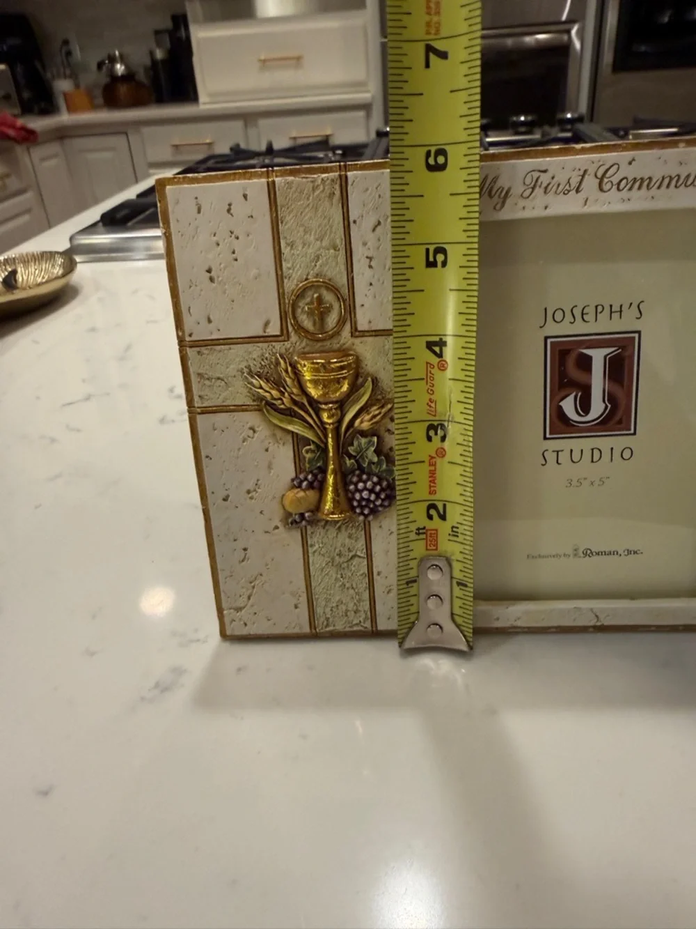 Roman Inc. Joseph Studio Distressed Communion Picture Frame 2007 New Old Stock